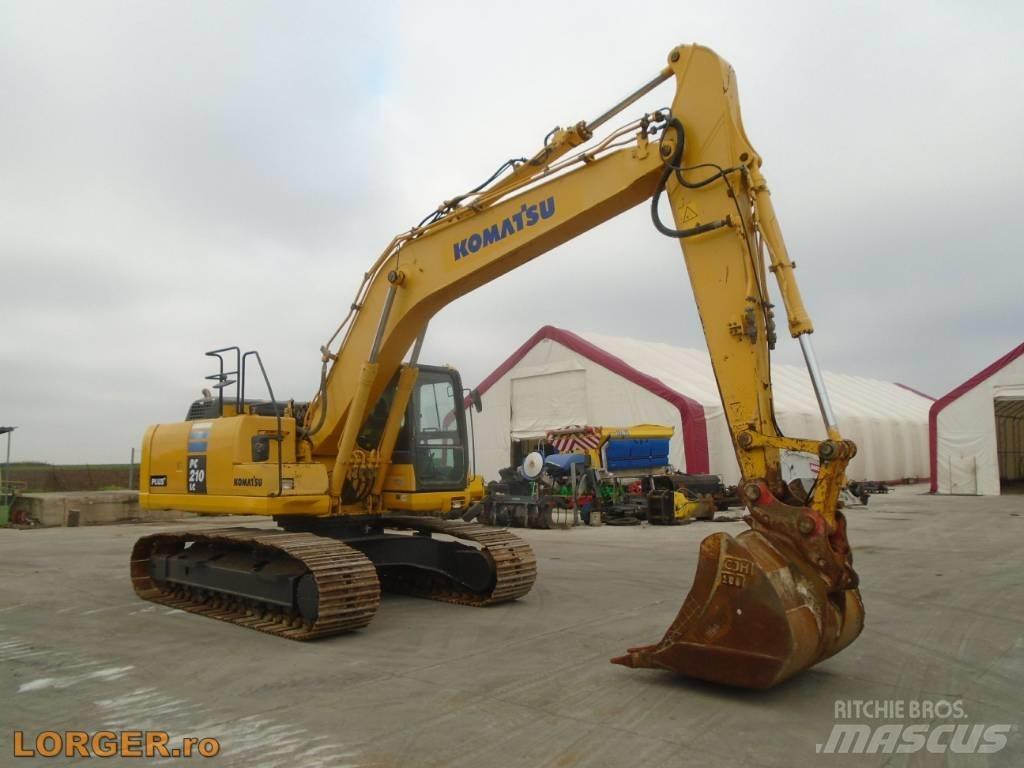 Komatsu PC210LC-10 Pásové rýpadlá