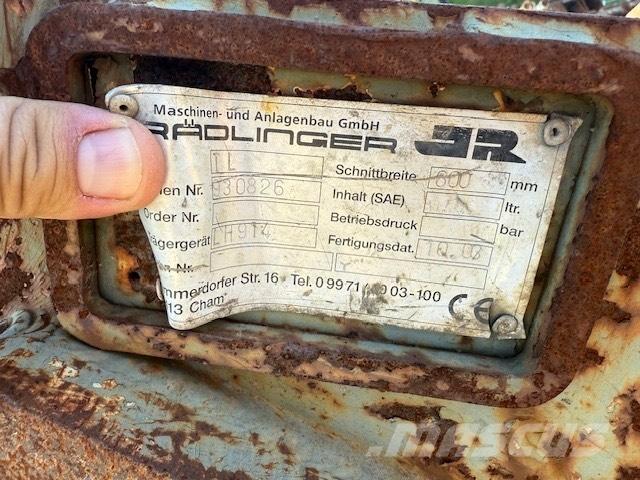 Liebherr R914 600 MM Hĺbkové lopaty