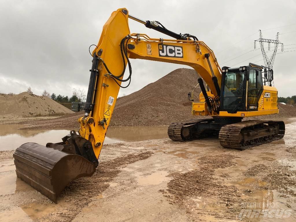 JCB 220 XL Pásové rýpadlá