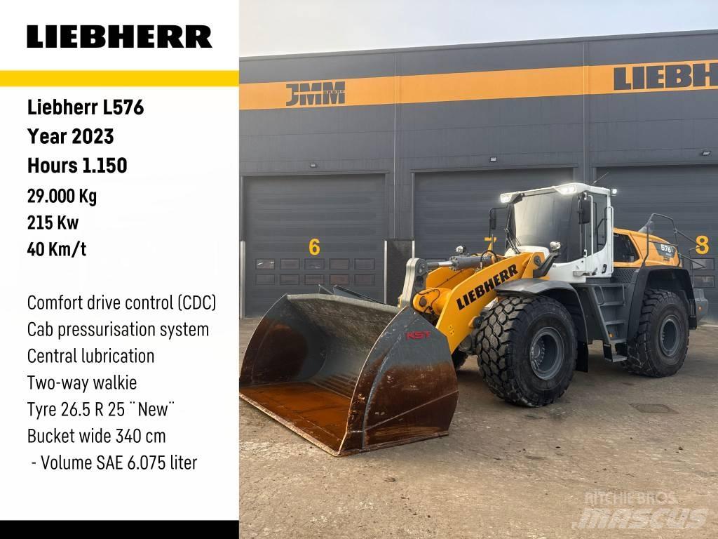 Liebherr L 576 Kolesové nakladače