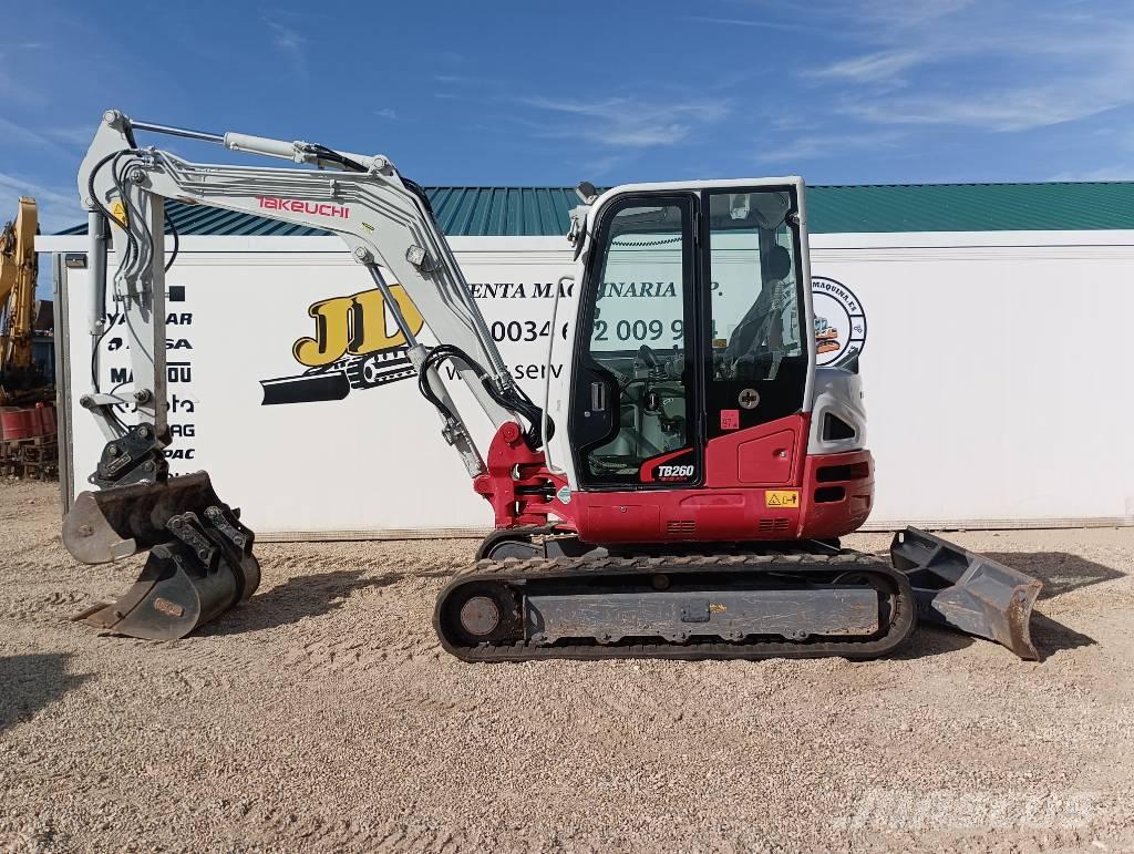 Takeuchi TB 260 Mini rýpadlá < 7t