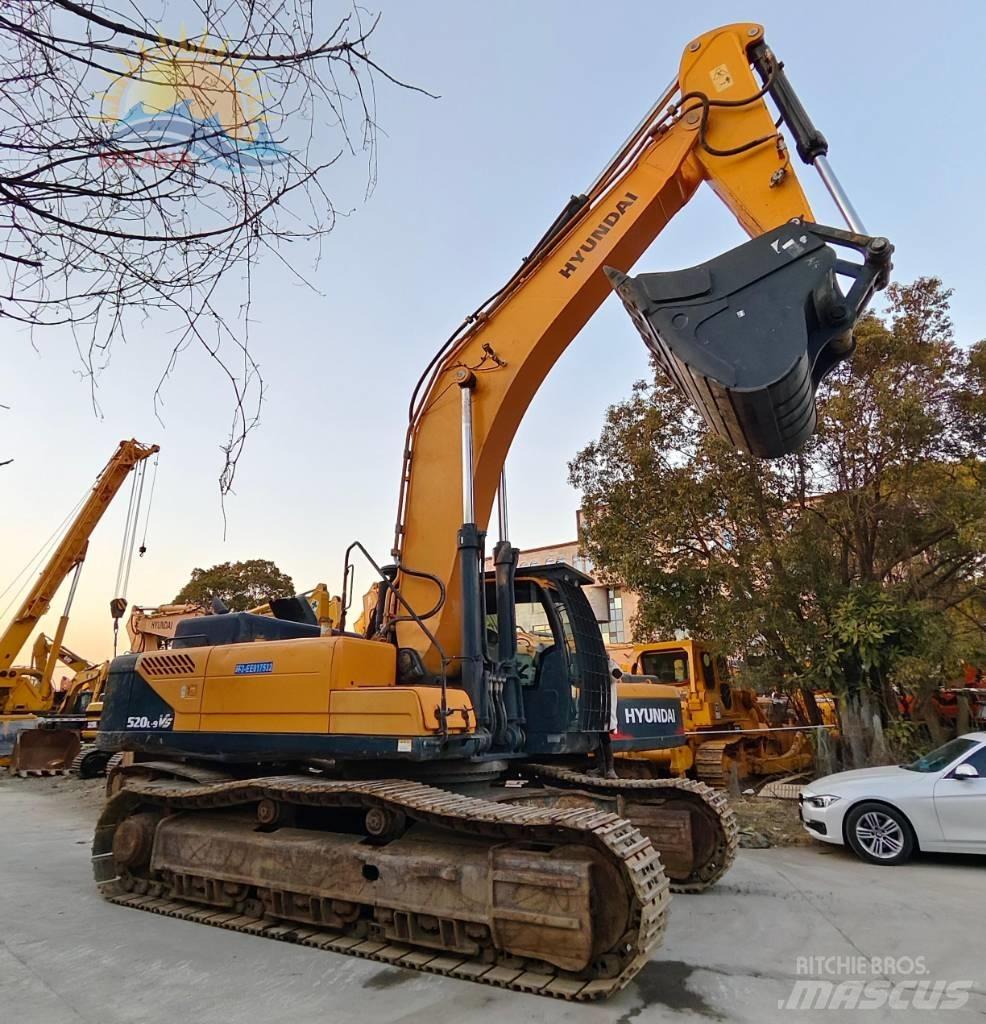 Hyundai R520L-9VS Pásové rýpadlá