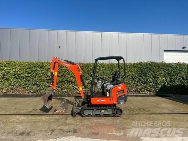 Kubota KX 019-4 Mini rýpadlá < 7t