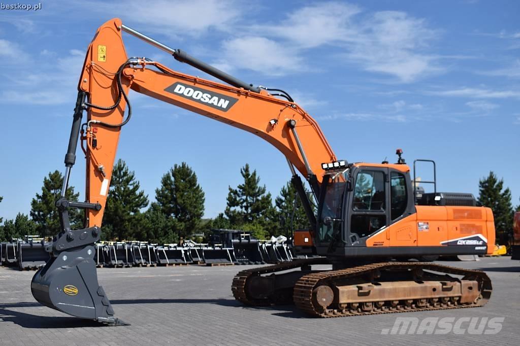 Doosan DX 255 LC-7 Pásové rýpadlá