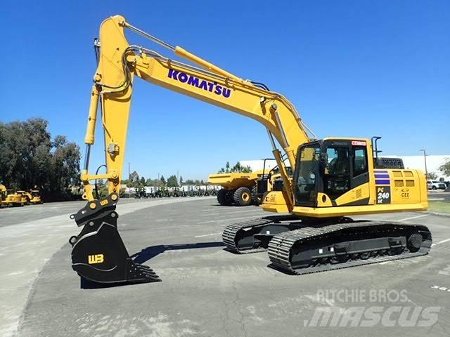 Komatsu PC240LC-11 Pásové rýpadlá