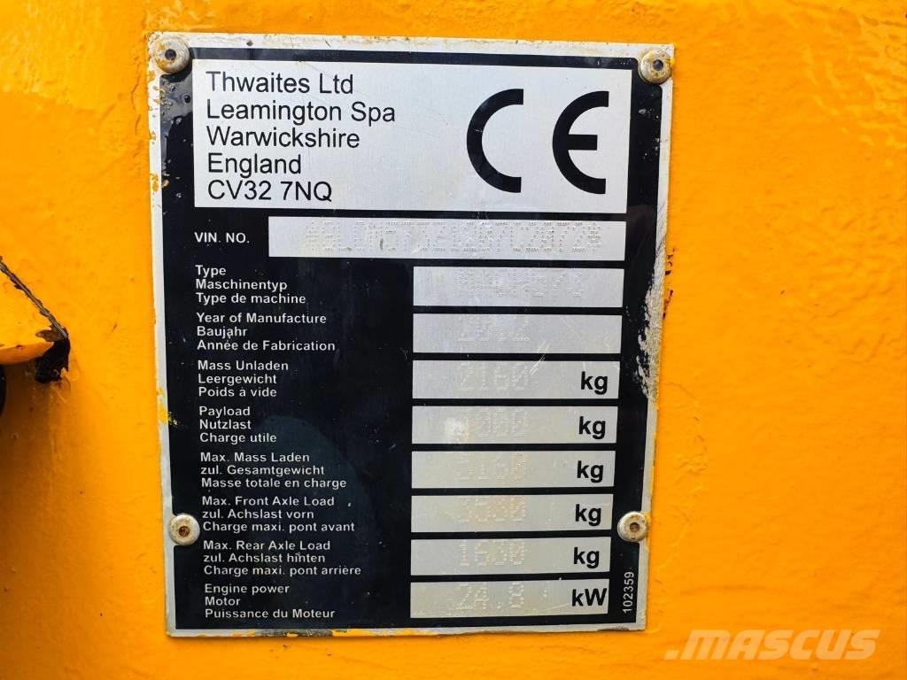 Thwaites MACH 573 Stavebné sklápače