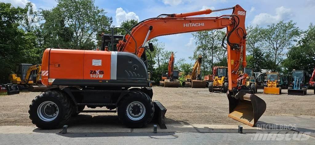 Hitachi ZX140-3 Kolesové rýpadlá