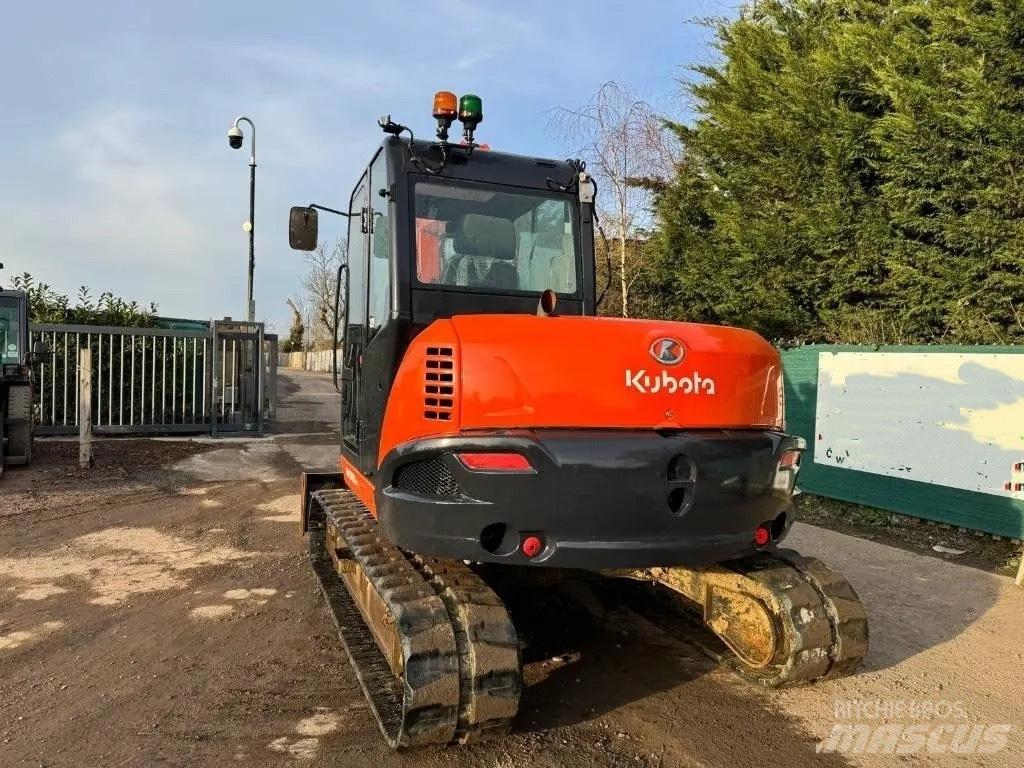 Kubota KX 080-4 Midi rýpadlá 7 t - 12 t