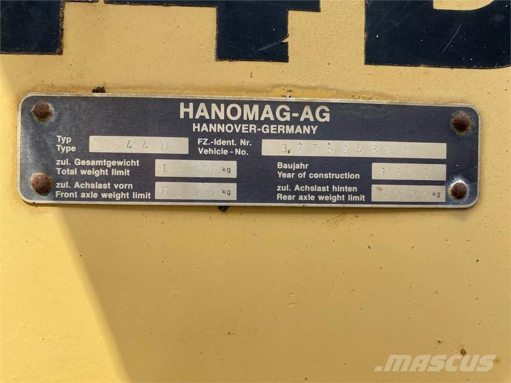 Hanomag 44D Kolesové nakladače