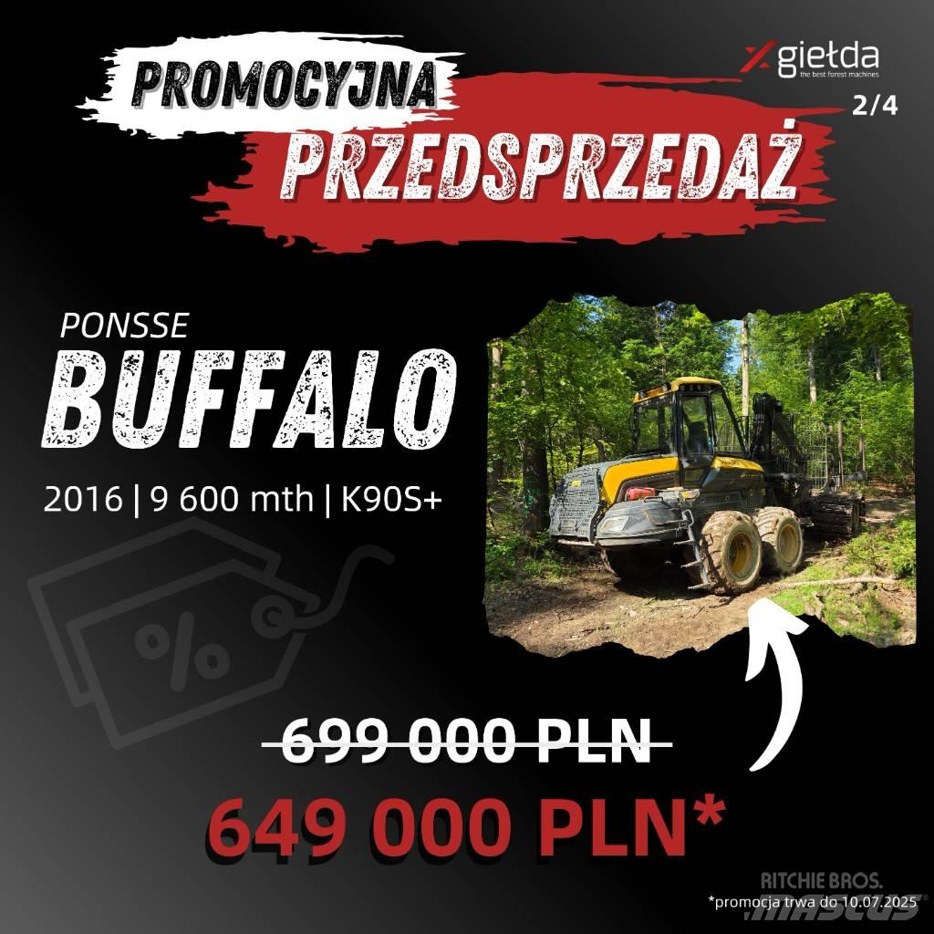 Ponsse Buffalo Lesné traktory