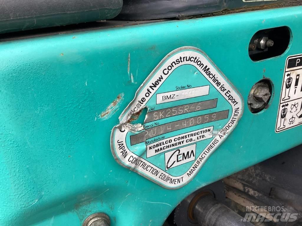 Kobelco SK25SR-6 Mini rýpadlá < 7t