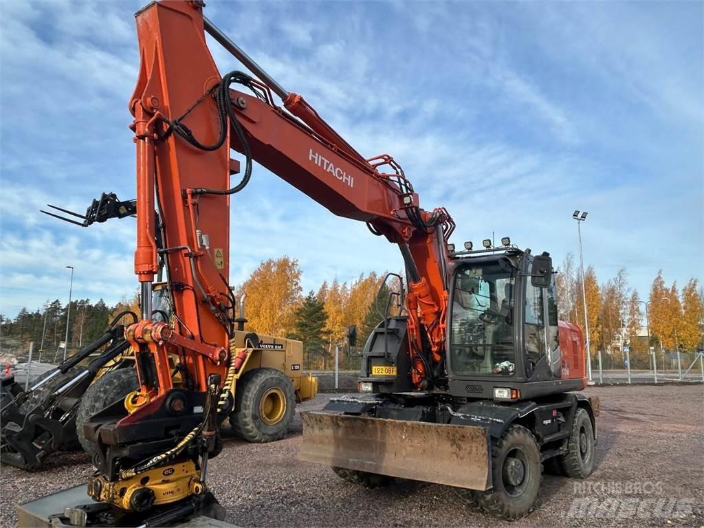 Hitachi ZX 170W-3 Kolesové rýpadlá