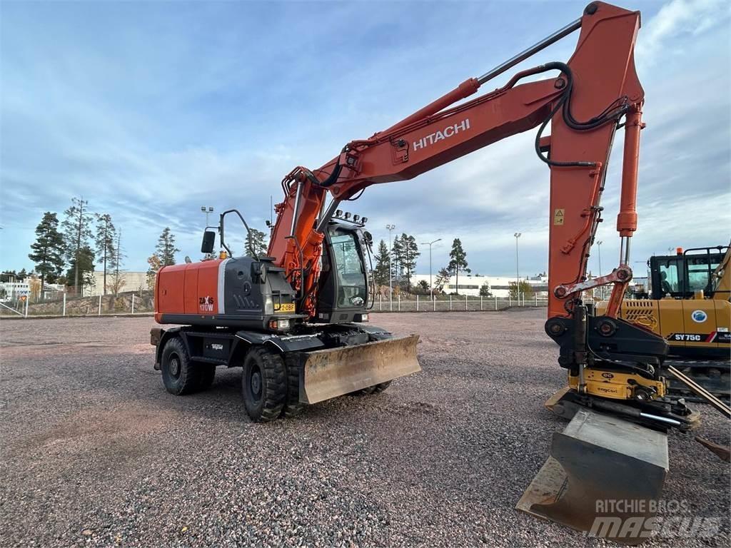 Hitachi ZX 170W-3 Kolesové rýpadlá