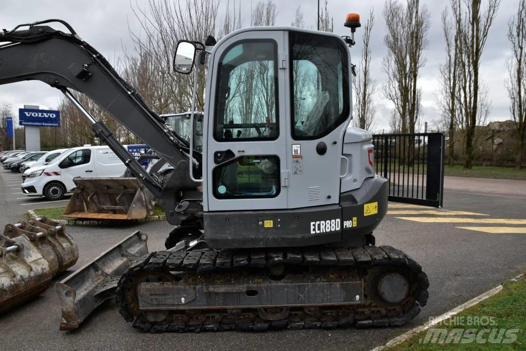 Volvo ECR 88 D Midi rýpadlá 7 t - 12 t