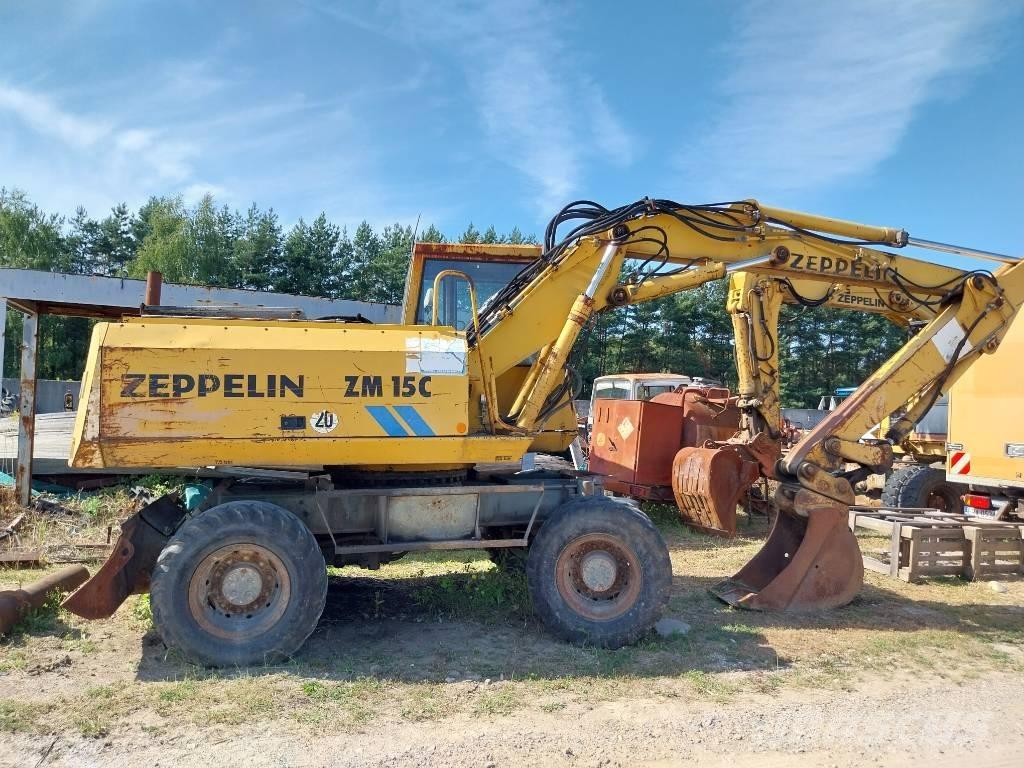 Zeppelin ZM 15 C Kolesové rýpadlá