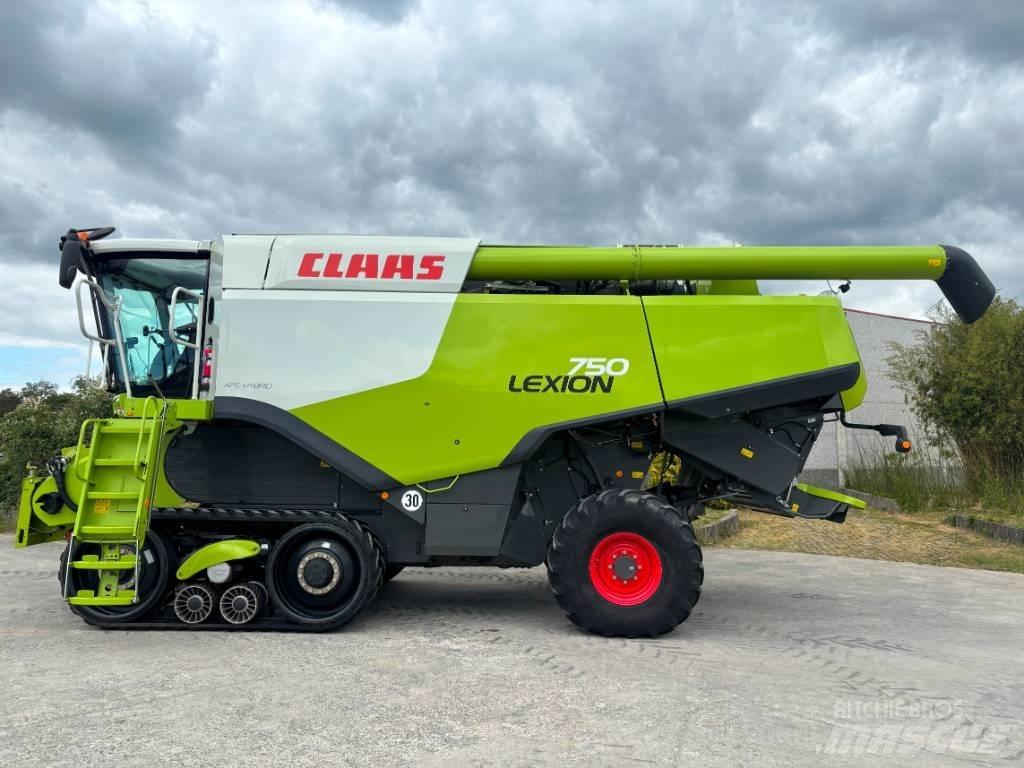 CLAAS Lexion 750 TT Kombinované zberacie stroje