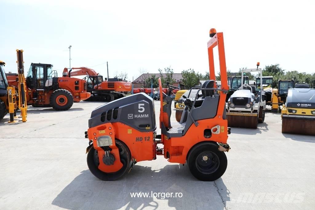 Hamm HD 12 VT Kombinované valce