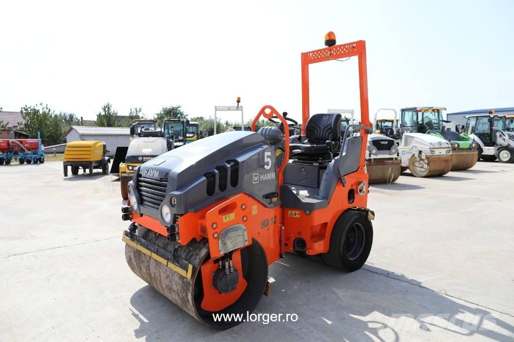 Hamm HD 12 VT Kombinované valce