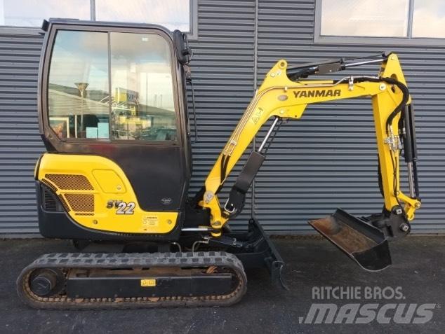 Yanmar sv22 Mini rýpadlá < 7t
