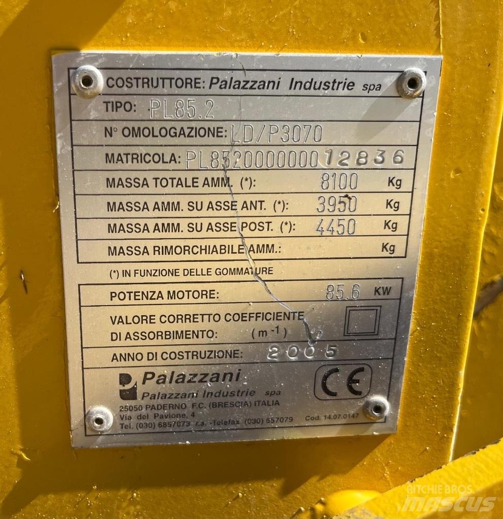 Palazzani PL 85.2 Mininakladače