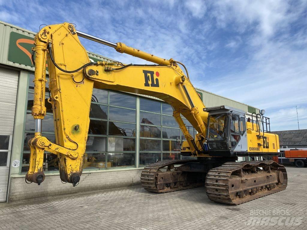 Hitachi EX 800-5 Pásové rýpadlá