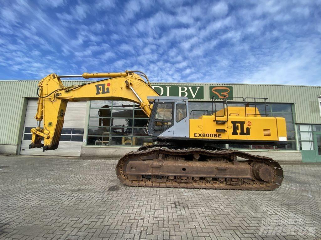 Hitachi EX 800-5 Pásové rýpadlá
