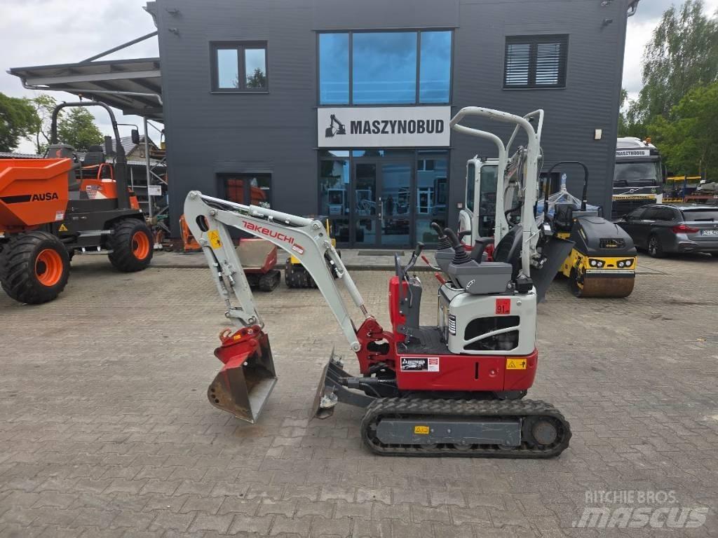 Takeuchi TB 210 R Mini rýpadlá < 7t