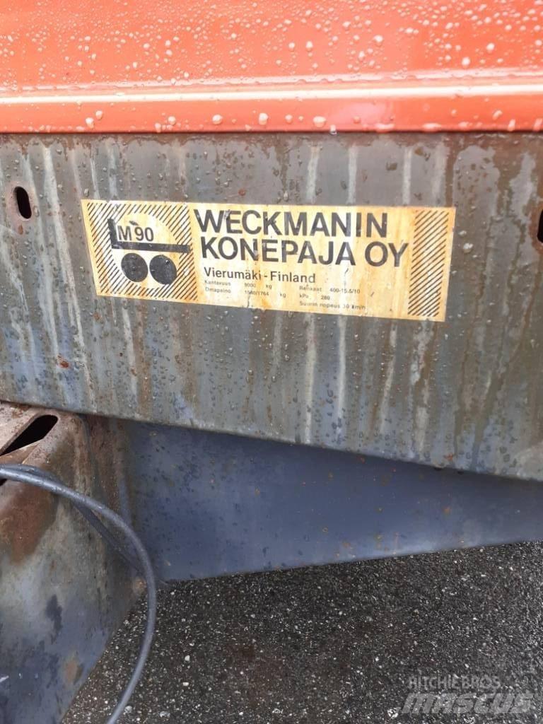 Tuhti M90 Vyklápacie prívesy
