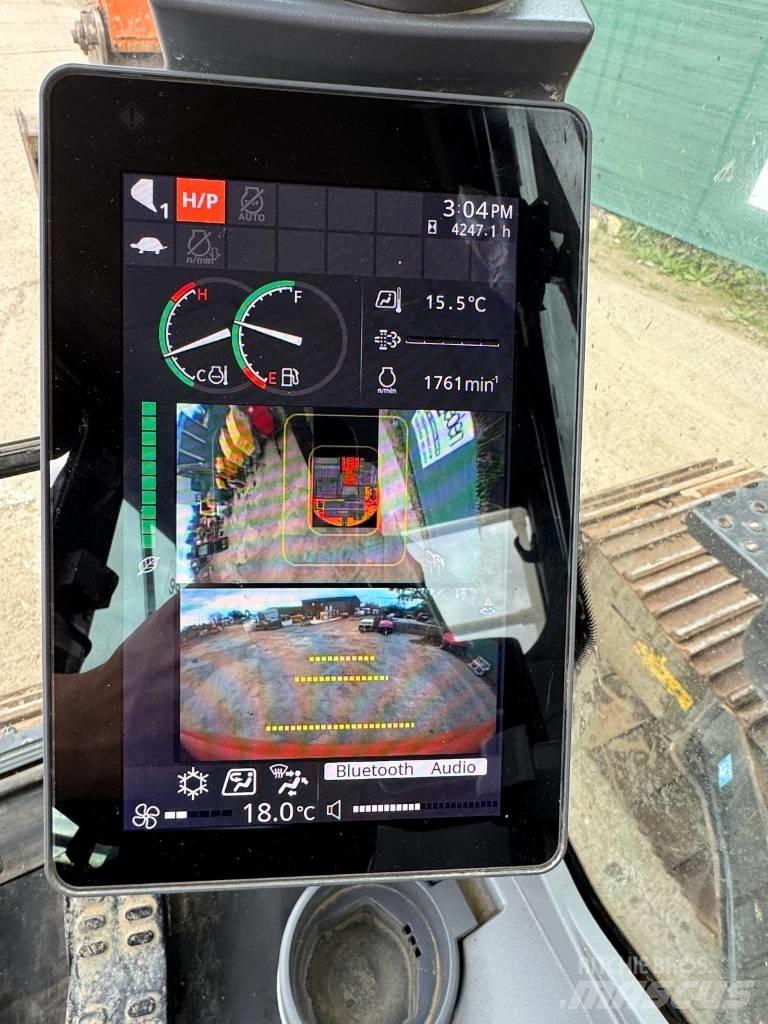Hitachi ZX135US-7 Pásové rýpadlá