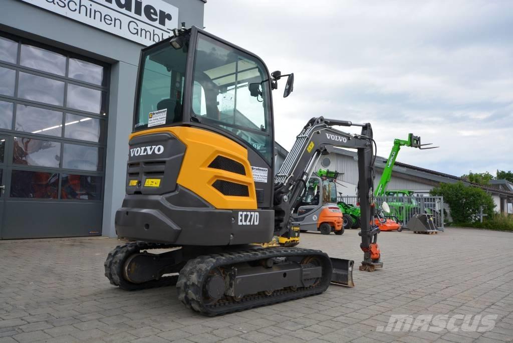 Volvo EC 27 D Mini rýpadlá < 7t