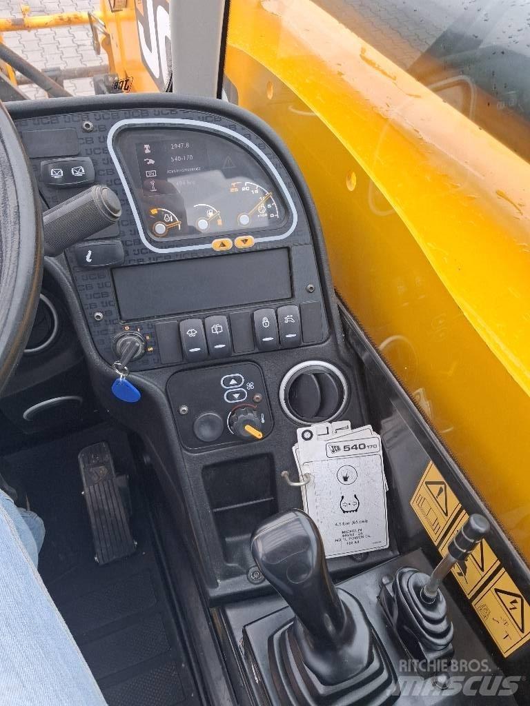 JCB 540-170 Teleskopické manipulátory