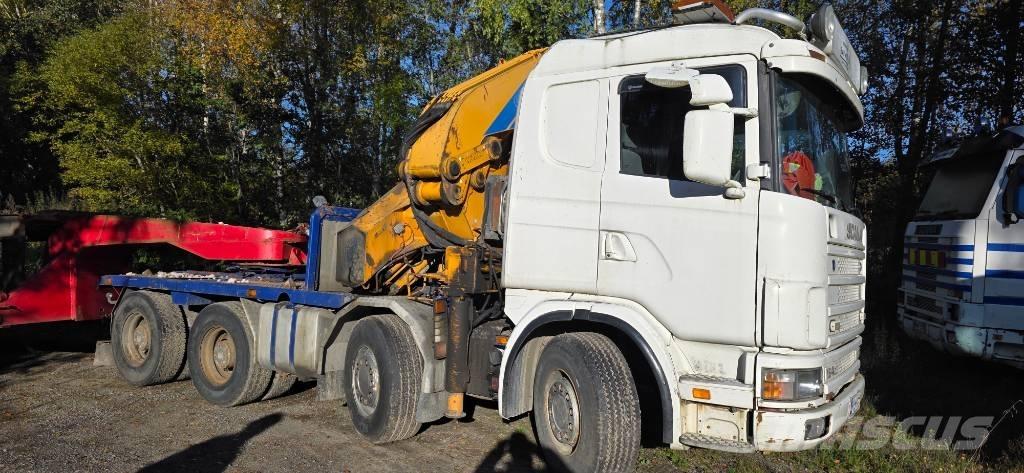 Scania R 144 G Autožeriavy, hydraulické ruky