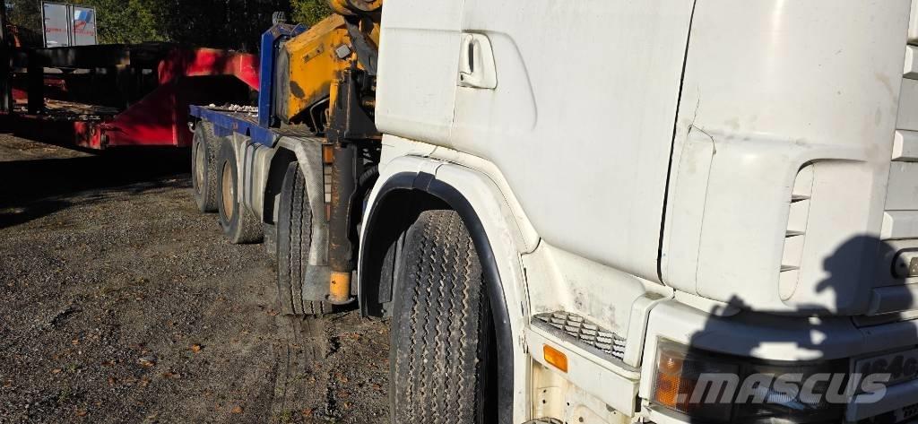 Scania R 144 G Autožeriavy, hydraulické ruky