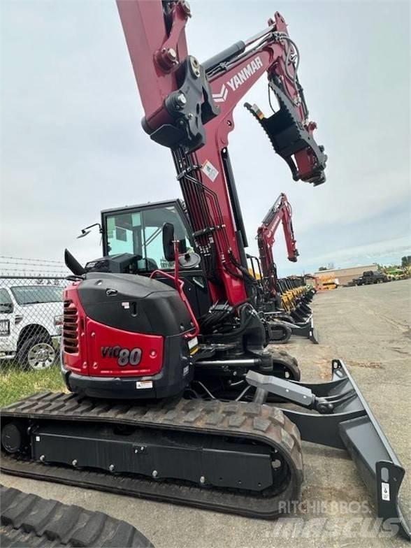 Yanmar VIO80-1A Pásové rýpadlá