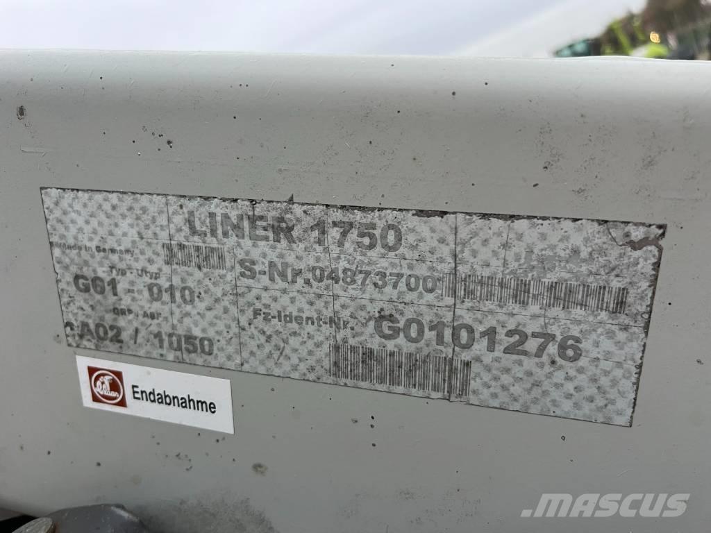 CLAAS Liner 1750 Riadkovače