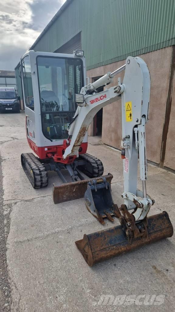 Takeuchi TB 216 A Mini rýpadlá < 7t