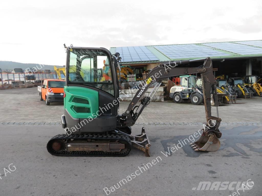 Volvo ECR 25 D Mini rýpadlá < 7t