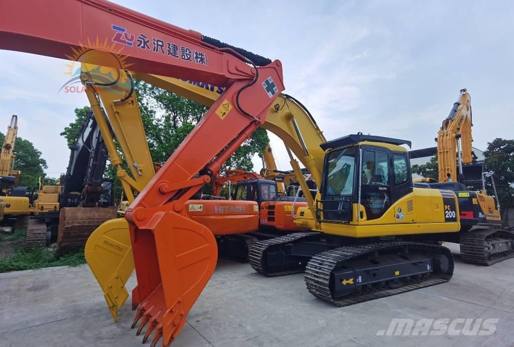 Komatsu PC 200-7 Pásové rýpadlá