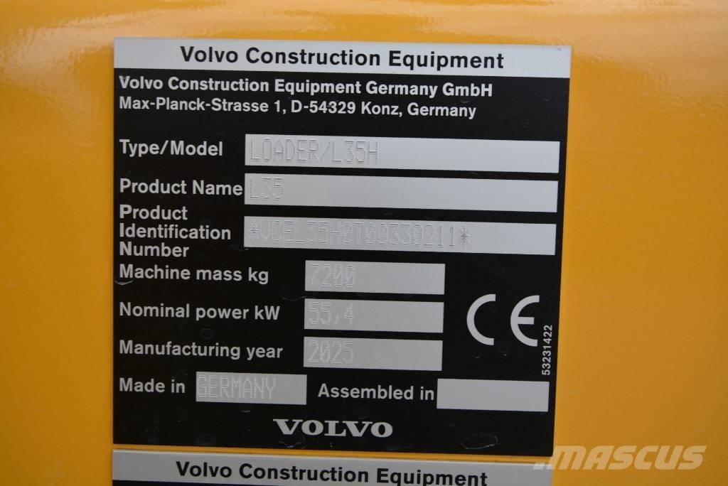 Volvo L 35 H Kolesové nakladače