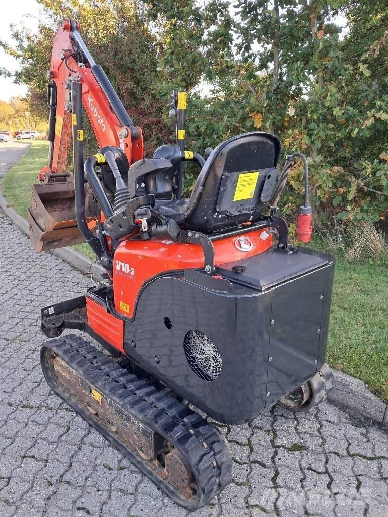 Kubota U 10-3 Mini rýpadlá < 7t