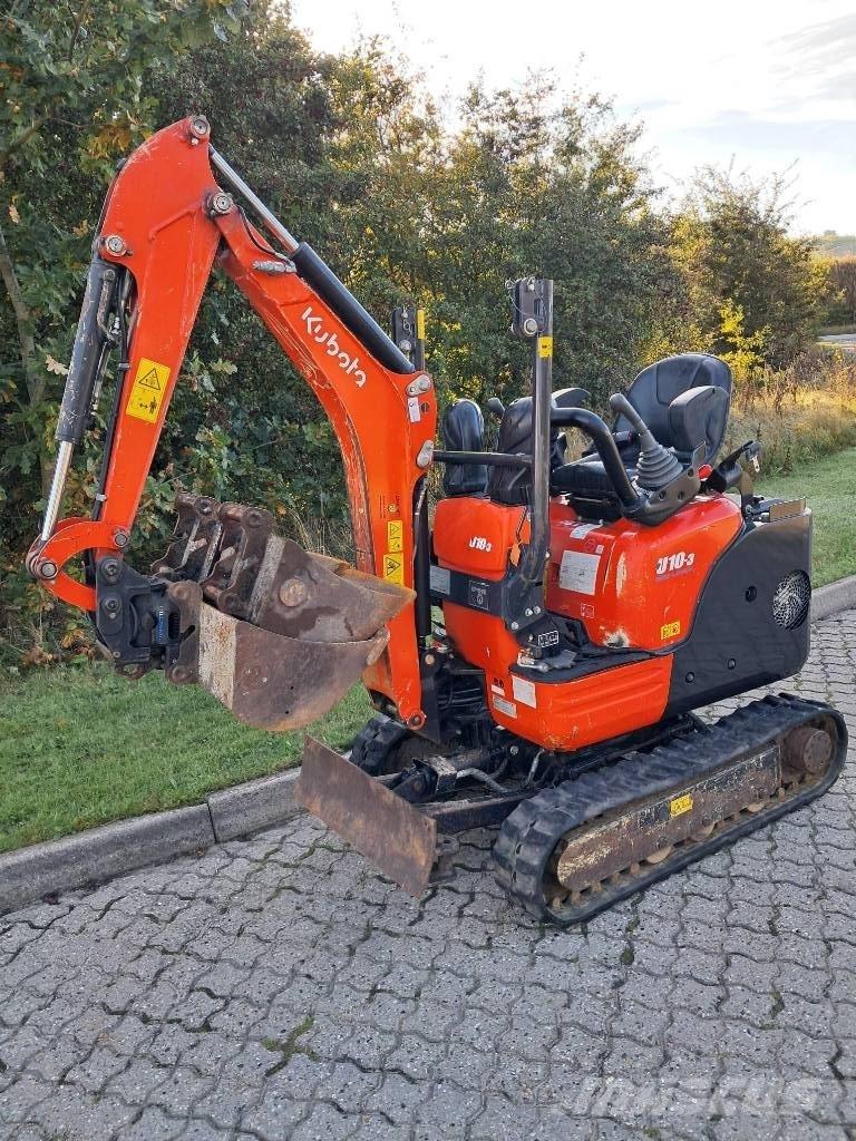 Kubota U 10-3 Mini rýpadlá < 7t
