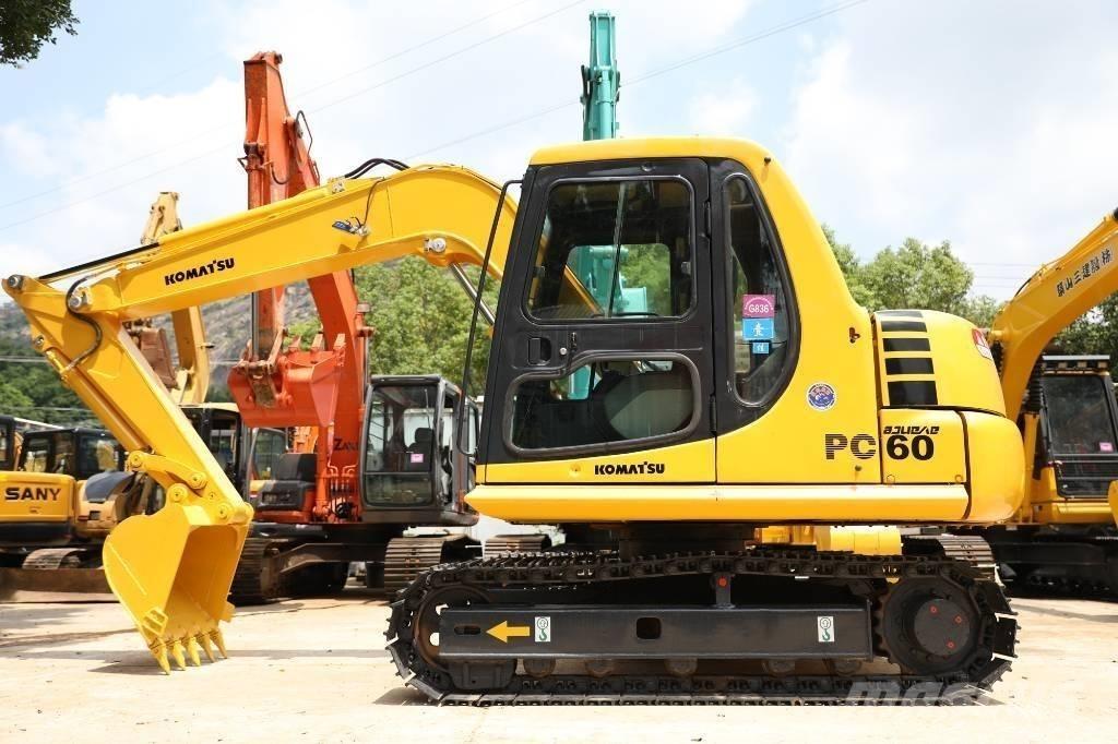 Komatsu PC 60-7 Mini rýpadlá < 7t