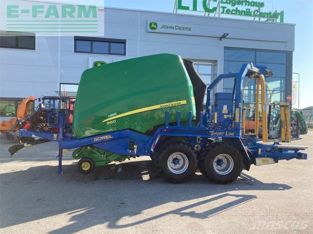 John Deere 960 Lisy na hranaté balíky