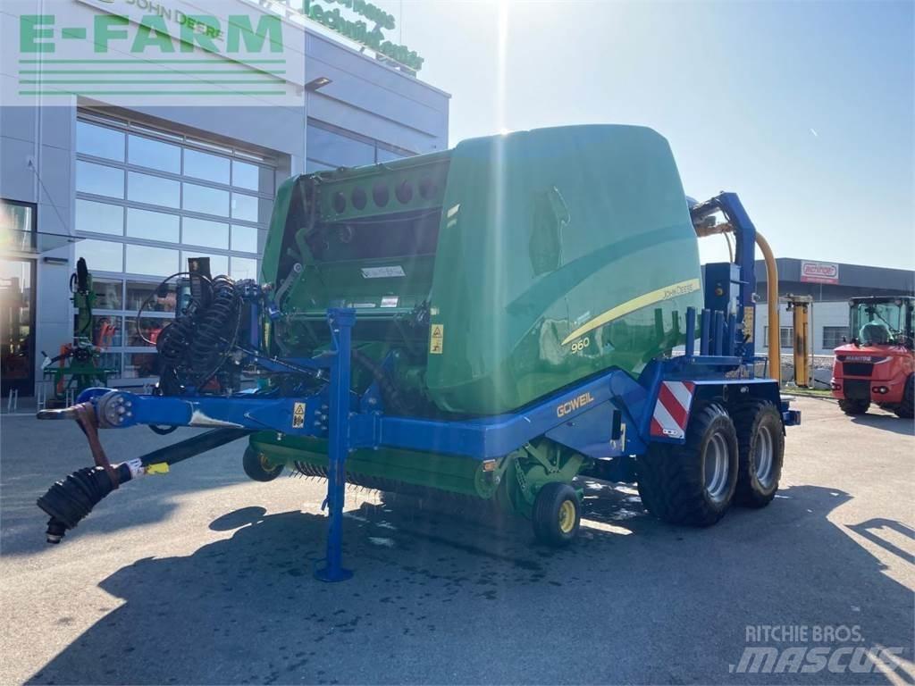 John Deere 960 Lisy na hranaté balíky