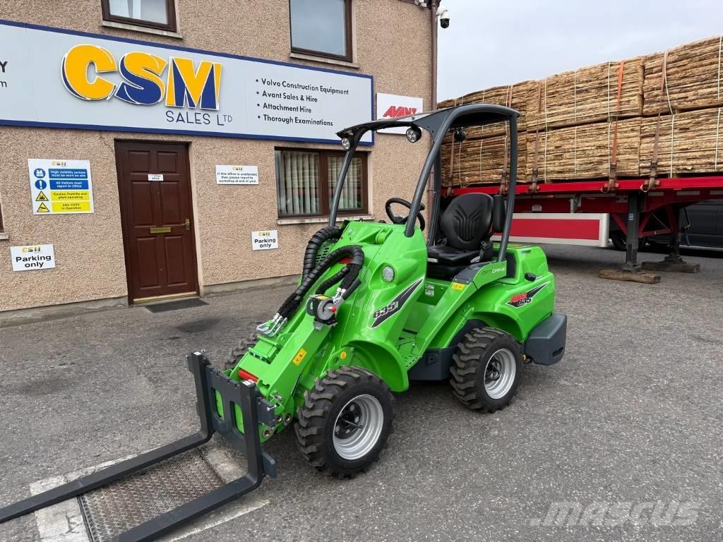 Avant 635 Viacúčelové nakladače