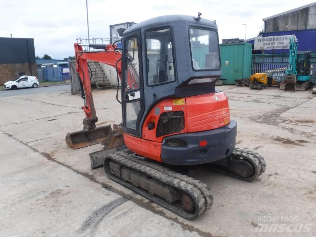Kubota U 35-3 A Mini rýpadlá < 7t