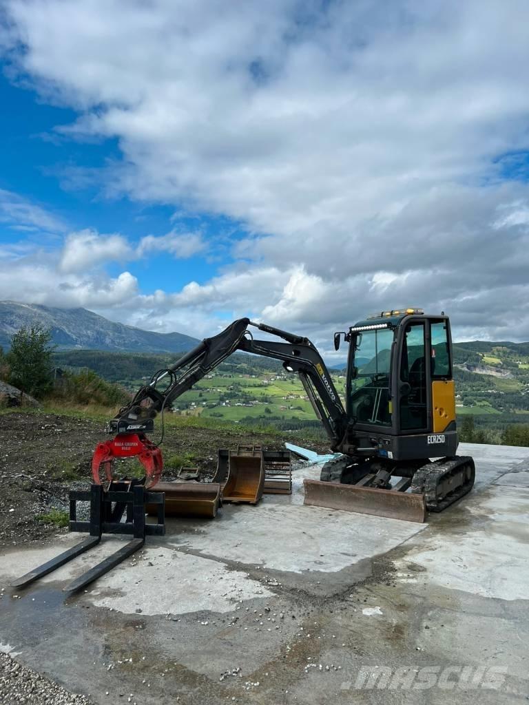 Volvo ECR25D Mini rýpadlá < 7t