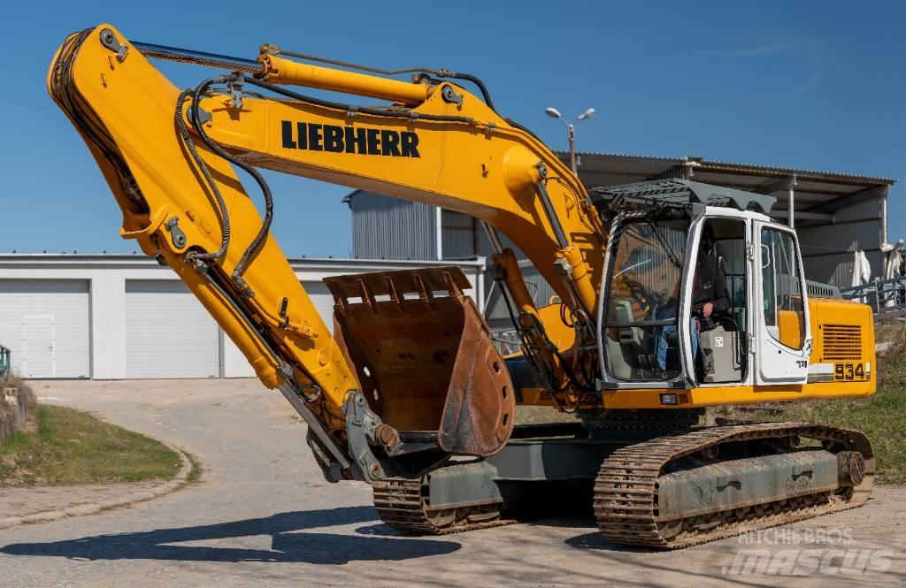 Liebherr R 934 C Pásové rýpadlá