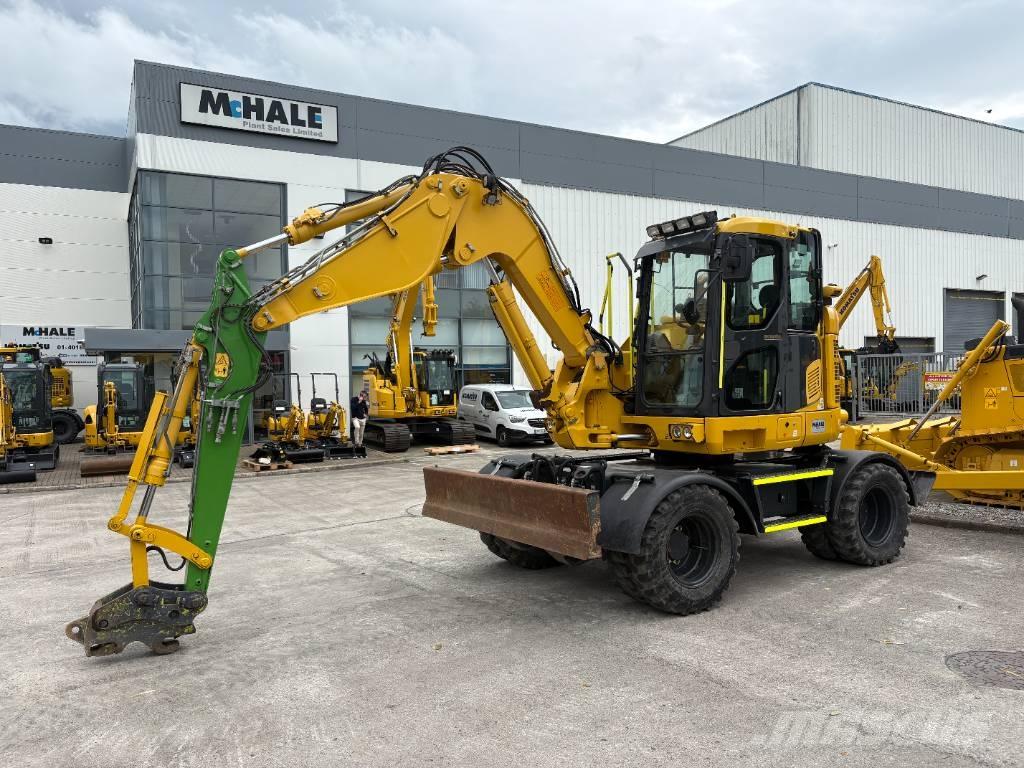 Komatsu PW118-11 Kolesové rýpadlá