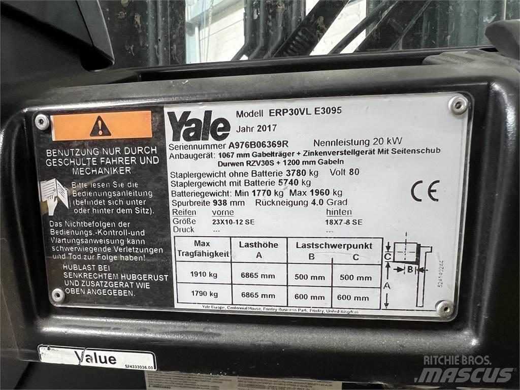 Yale ERP30VL Akumulátorové vozíky